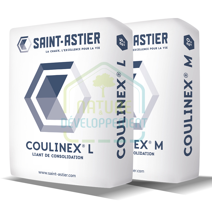COULINEX - Mortier chaux et liant de consolidation de Saint Astier