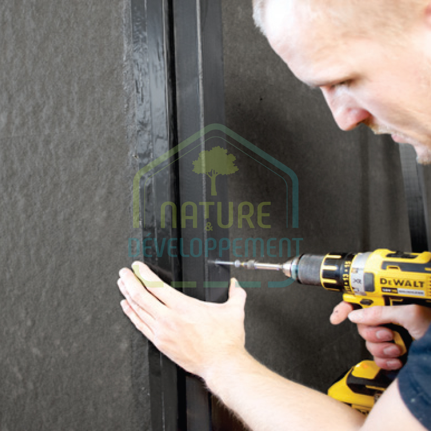 STEICO universal black - Panneau pare-pluie pour bardage ajouré – Image 4