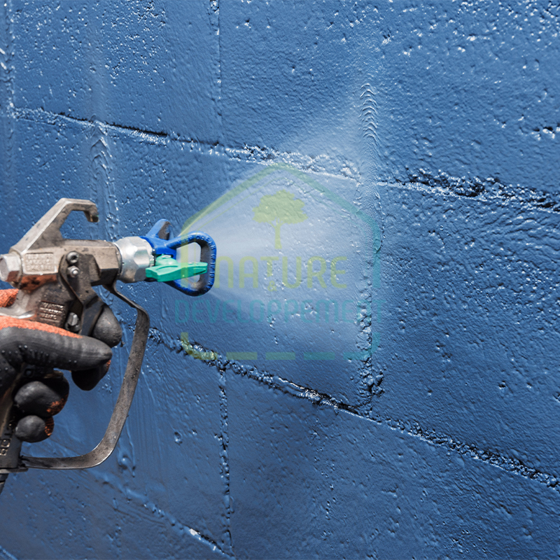 Etanchéité à l’air pulvérisable AEROSANA VISCONN bleu-noir Pro clima – Image 3