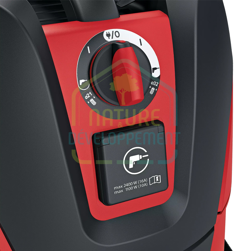 Aspirateur Eau et Poussière 20L de FLEX pour Chantier et Atelier – Image 2