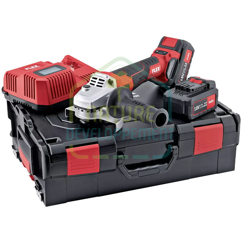 Meuleuse d’Angle sur Batterie 18V 125mm de FLEX – Image 3