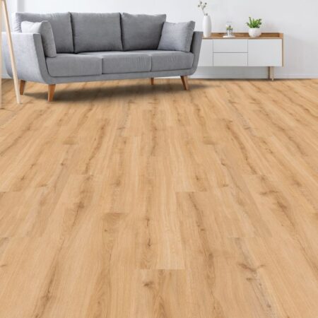 Sol design en liège Corelan décor bois - base HDF à clic