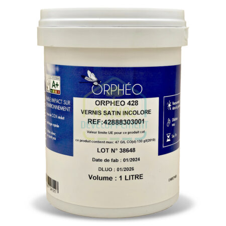 Vernis MAT Sol Bois Métal et Mur ORPHÉO 428 de Natura