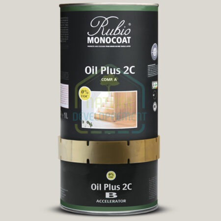 Huile bois intérieur monocouche OIL+2C RUBIO pour plan de travail, meuble, parquet, escalier...