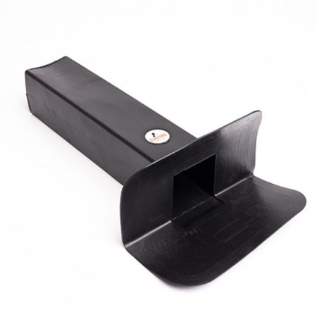 Trop-plein horizontal EPDM VULKA TOIT - Déversoir toiture plate - 100x65 ou 100x100 mm