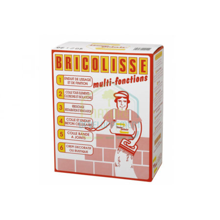 BRICOLISSE - Enduit colle multifonction intérieur