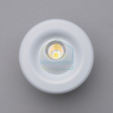 Spot LED orientable 6W pour construction BBC gamme COMPACT