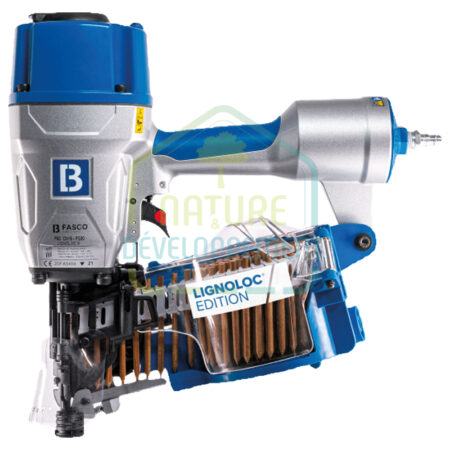 Cloueur pneumatique LL 53/90 P1 pour pointes en bois Ø 4,7mm Lignoloc