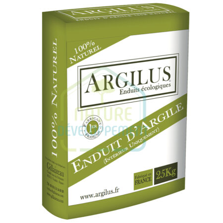 Enduit terre de finition prêt à l'emploi Argilus