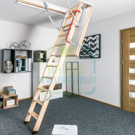 Escalier escamotable avec isolation thermique LTK Energy FAKRO