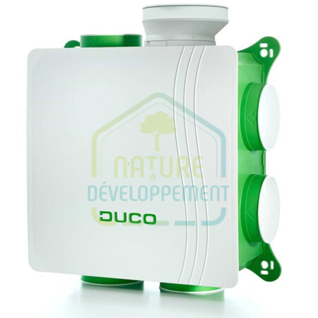Kit VMC simple flux hygroréglable DucoBox Hygro de DUCO pour maison neuve type T1 à T7