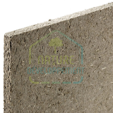 Panneau acoustique en ouate rigide ACOUSTIX Pan-terre Nature