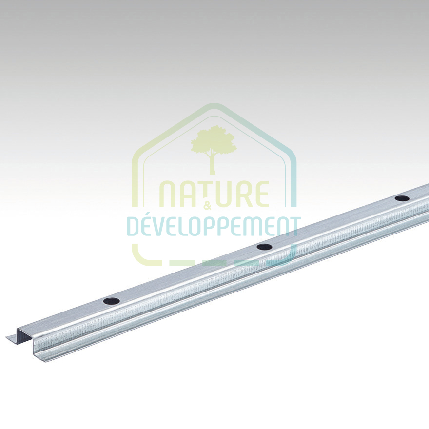 Rail pour lambris et sols en pose murale Profilé type 8 Meister – Image 2