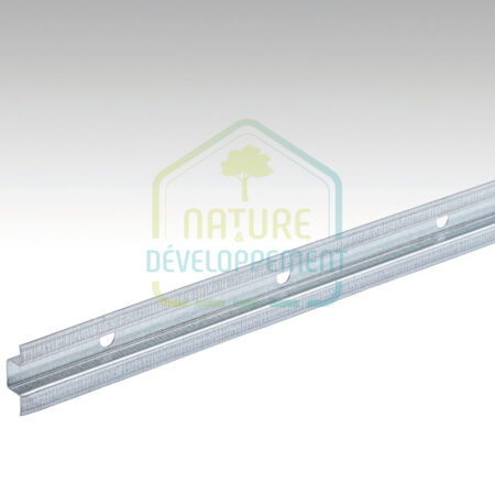 Rail pour lambris et sols en pose murale Profilé type 8 Meister