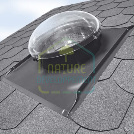 Puits de lumière avec conduit flexible réfléchissant Fakro