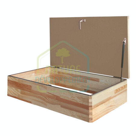 Trappe accès combles pour escalier bois escamotable cintre supérieur LXW FAKRO