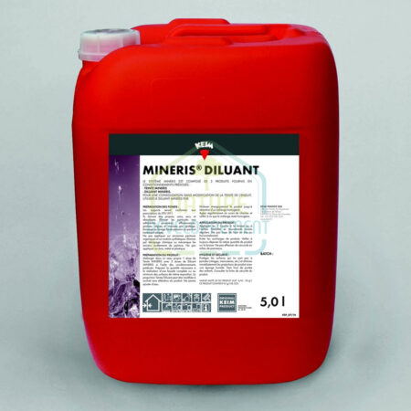 Impression minérale et diluant à base de silicate de potassium