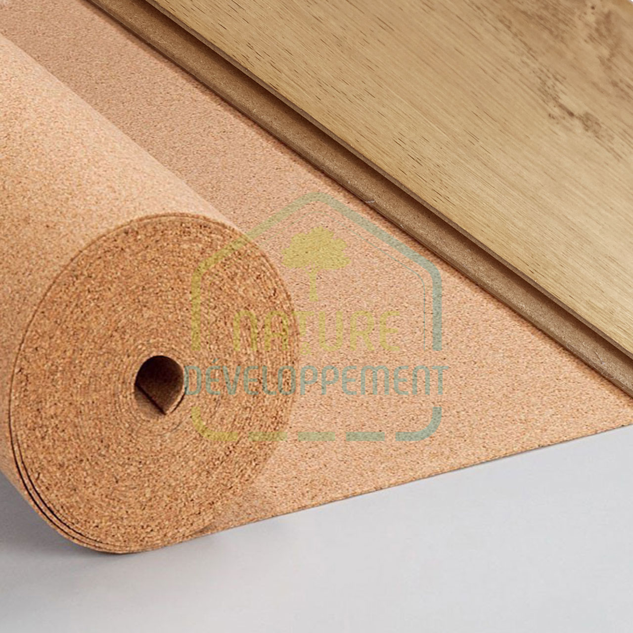 Liège en rouleau pour sous-couche parquet massif ou flottant – Image 2
