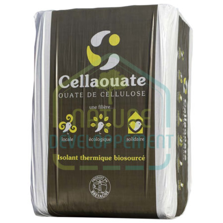Ouate de Cellulose isolant en vrac Cellaouate fabriqué en France