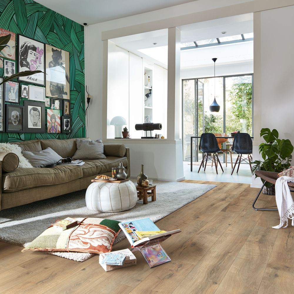 Sol stratifie résistant à l'eau 4h, décor bois Meister LD 150 – Image 2