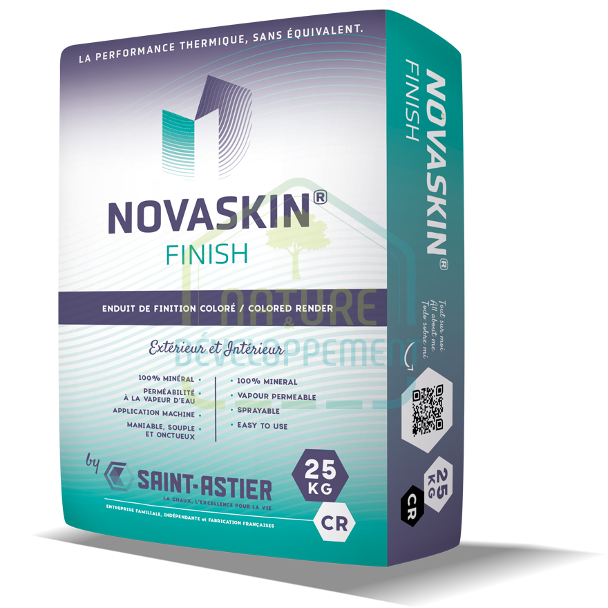 Enduits isolant et de finition à la chaux NOVASKIN de Saint Astier – Image 3