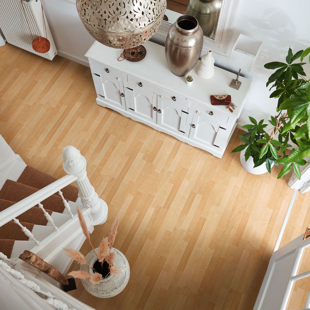 Sol stratifie décor bois, acoustique Meister LC 55 S