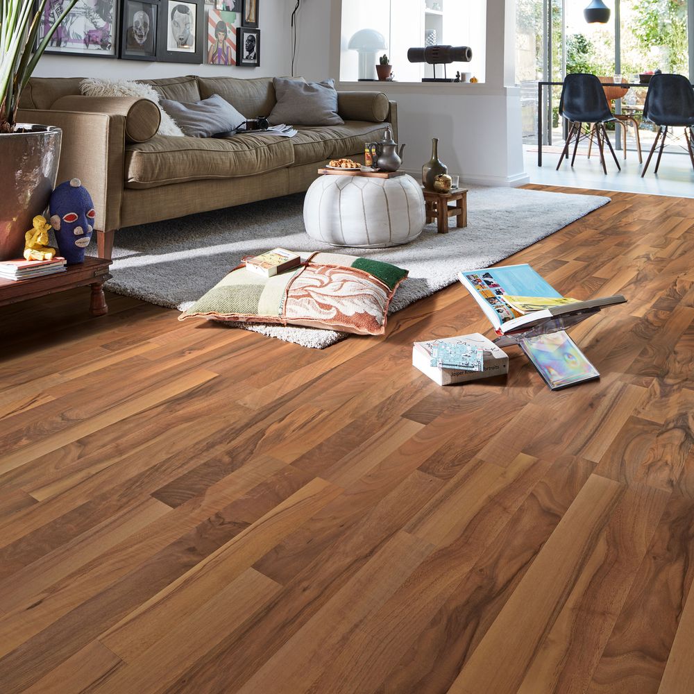 Sol stratifie décor bois, acoustique Meister LC 55 S