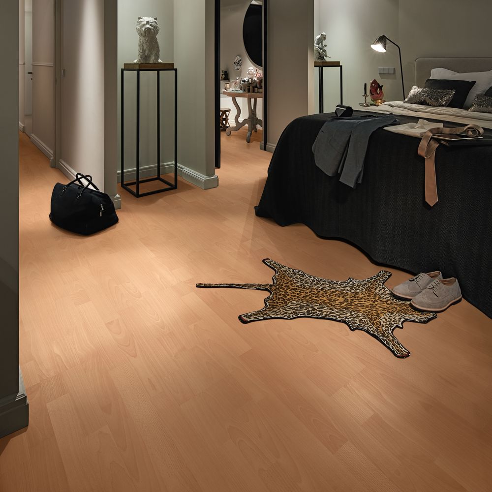 Sol stratifie décor bois, acoustique Meister LC 55 S