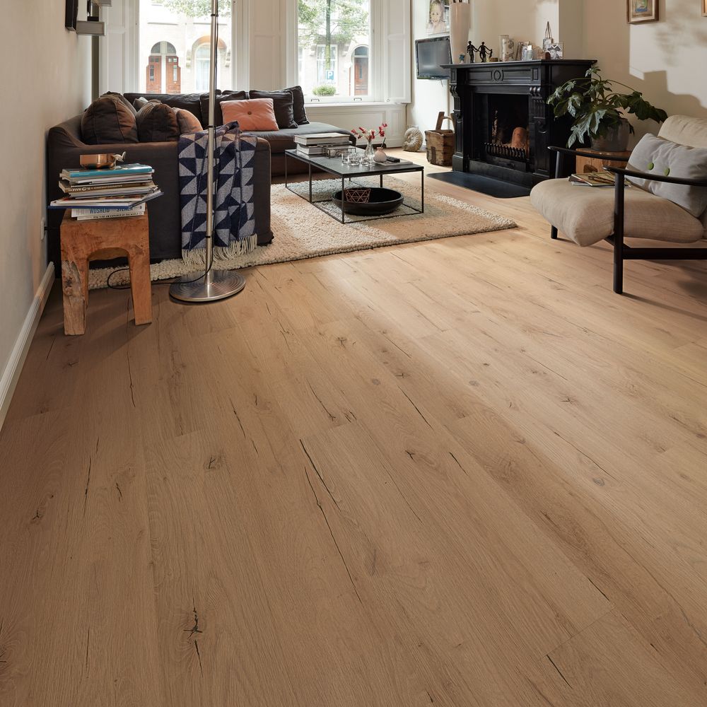 Sol stratifie décor bois, acoustique Meister LC 55 S