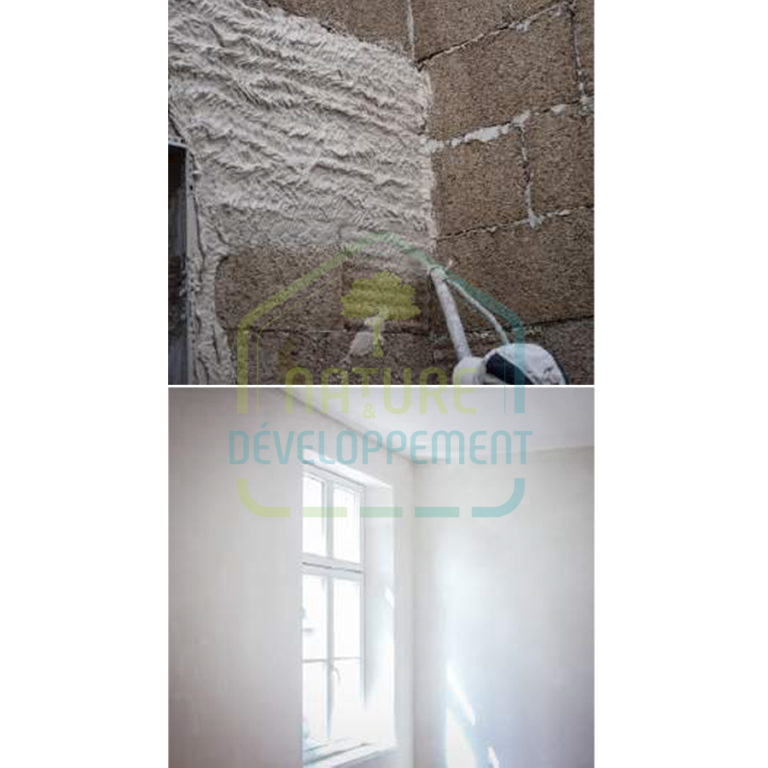 Enduit naturel d'intérieur plâtre chaux sable Isohemp — free download