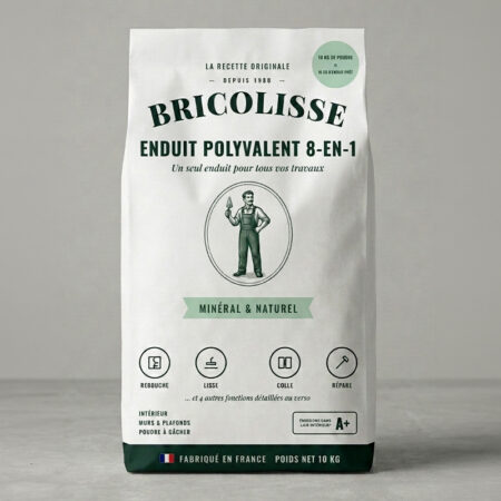 Enduit polyvalent intérieur 8-en-1 Bricolisse